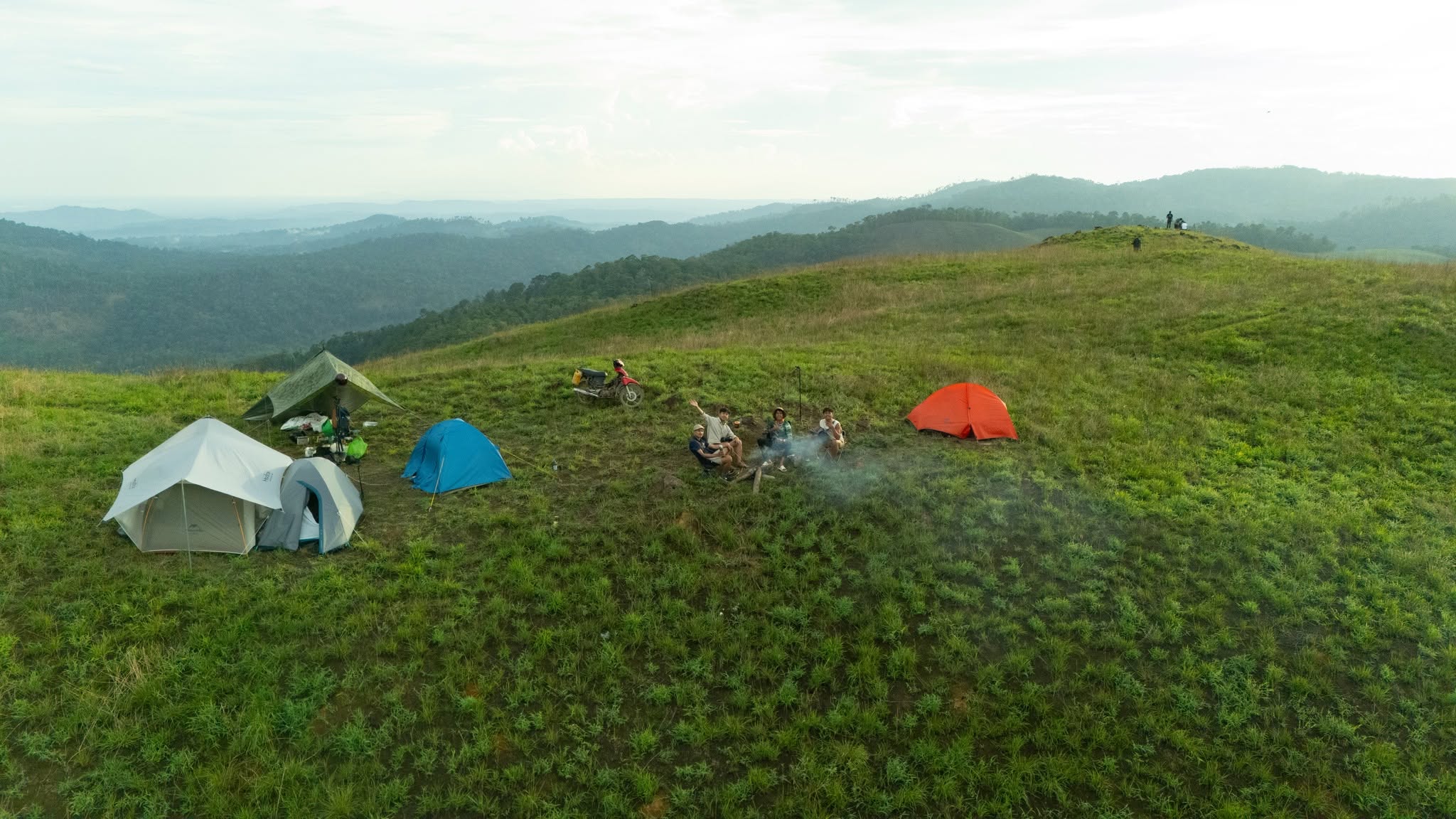 Watching sunset peak